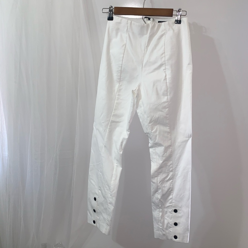 Rag & Bone Simone Snap Pant In White - image 5
